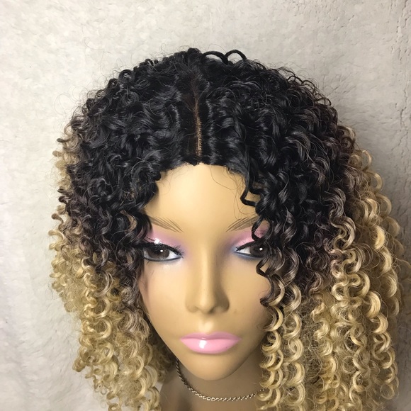 Brazilian human hair blend wig